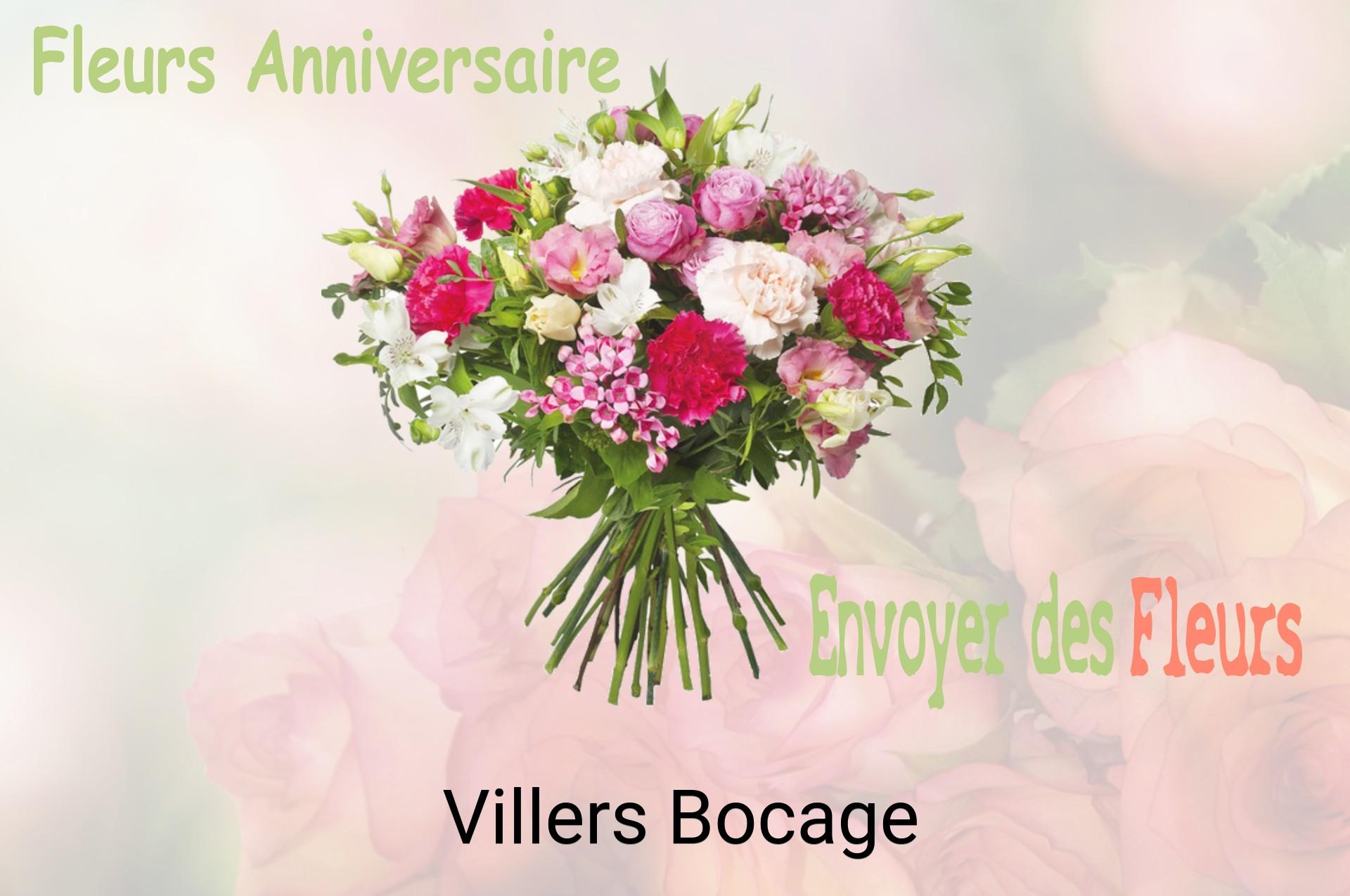Bouquet de fleurs d’anniversaire livré à Villers-Bocage