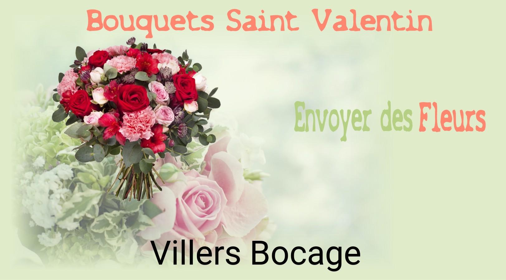 Roses de Saint-Valentin livrées à Villers-Bocage